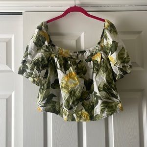 NWOT H&M crop top XL